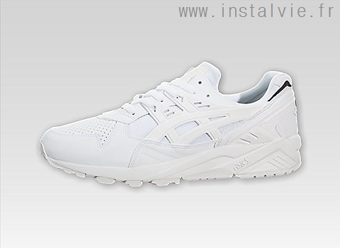 asics homme blanche, Blanche Blanche Asics Gel-Kayano Trainer Homme Chaussures